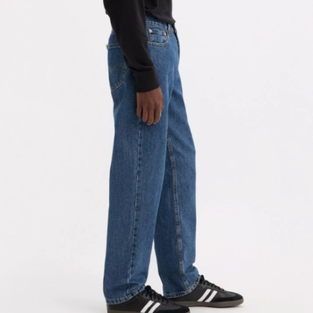 Levi’s 550 Relaxed Fit Men’s Jean Medium Stone Wash Non Stretch Size 35 x 30 - Picture 4 of 9